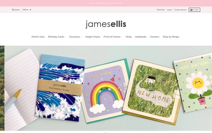 Screenshot of jamesellis.com