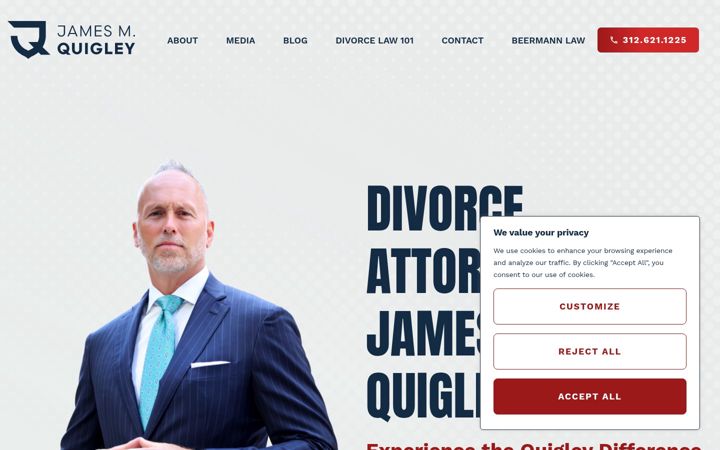 Screenshot of jamesmquigley.com