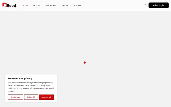 Screenshot of jamesrreed.com