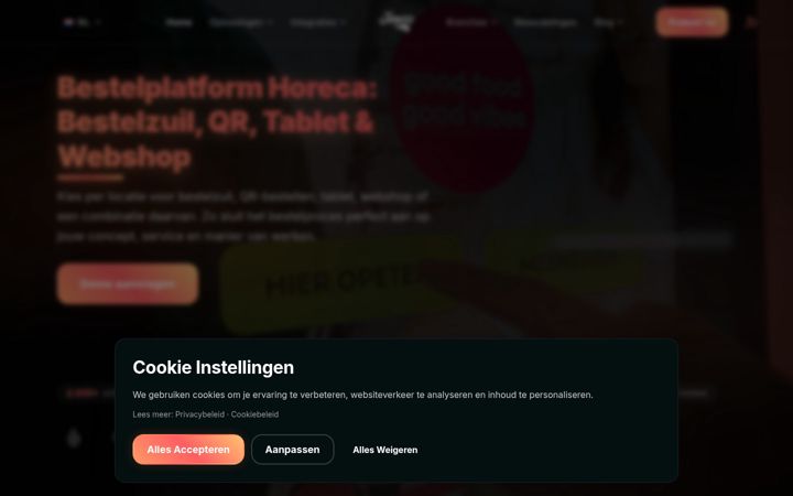 Screenshot of jamezz.nl