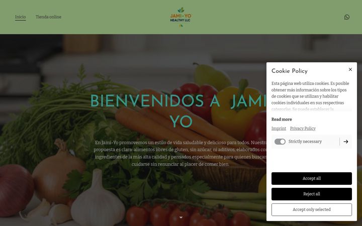 Екранна снимка на jami-yo.com