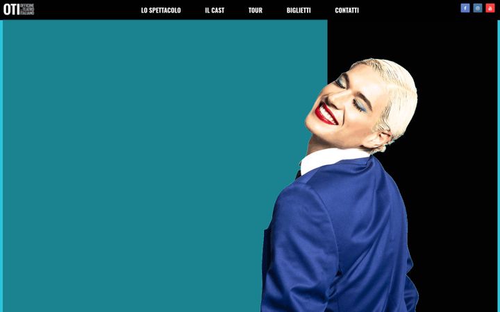 Screenshot of jamiemusical.com