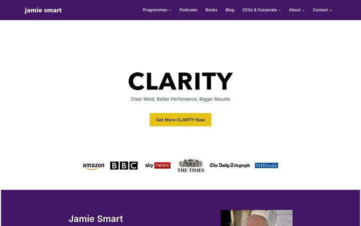 Screenshot of jamiesmart.com