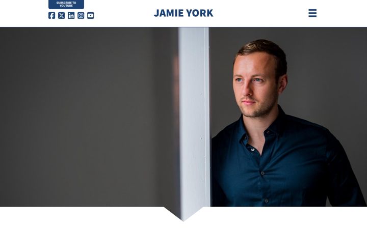 Screenshot of jamieyork.com