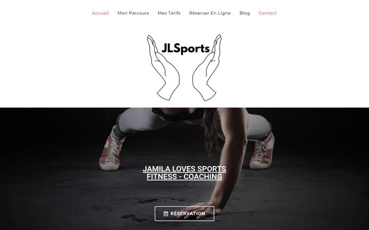 Screenshot of jamilalovesports.com