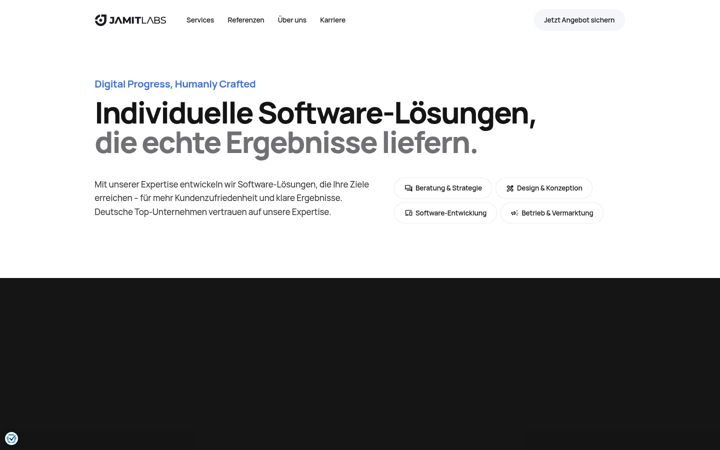 Screenshot of jamitlabs.com