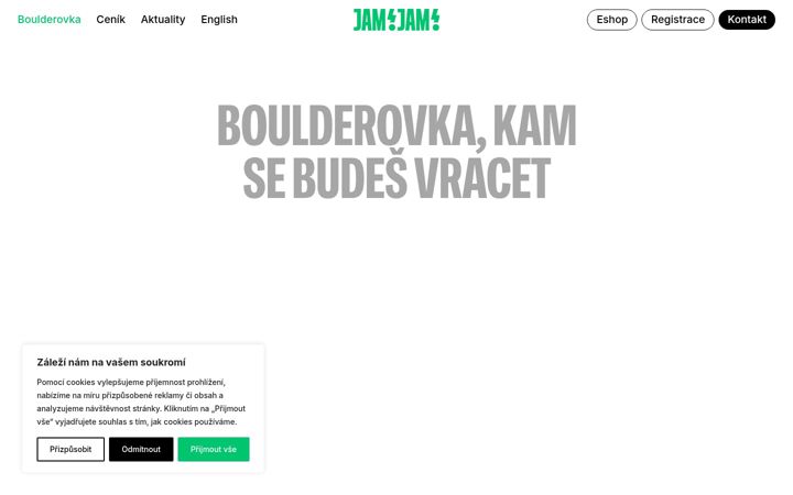Screenshot of jamjam.cz