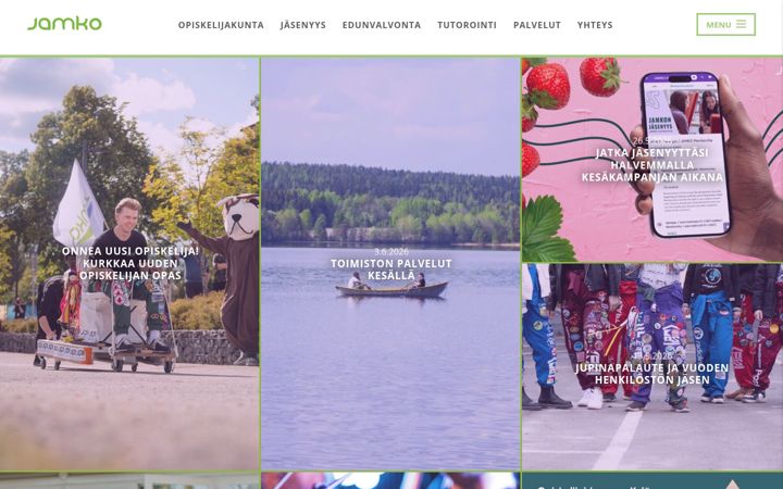 Screenshot of jamko.fi
