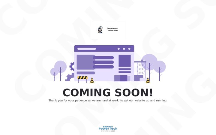 Screenshot of jamminape.com