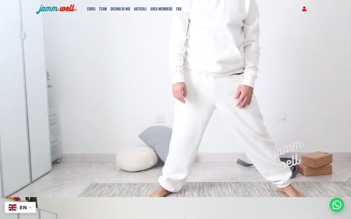 Screenshot of jammwell.com