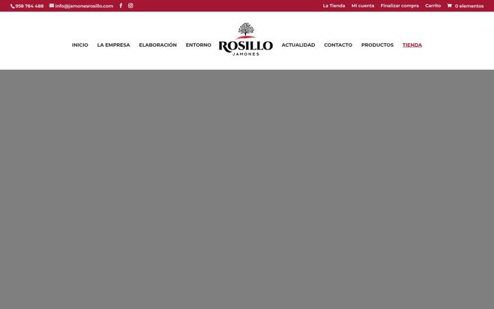 Screenshot of jamonesrosillo.com