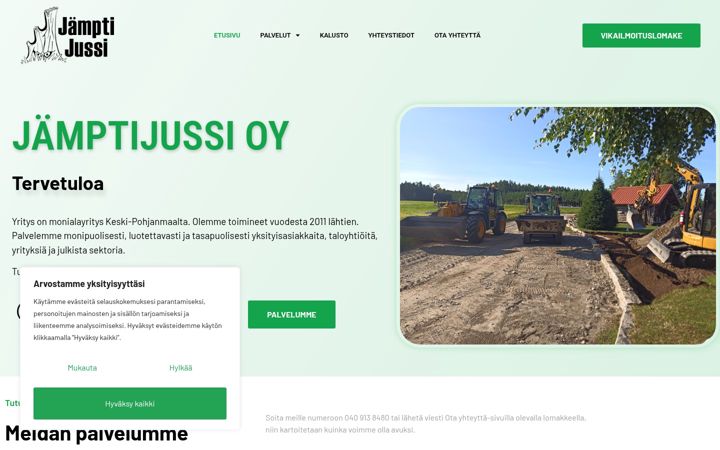 Screenshot of jamptijussi.com