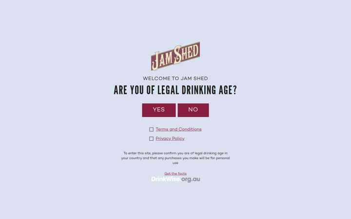 Screenshot of jamshedwines.com