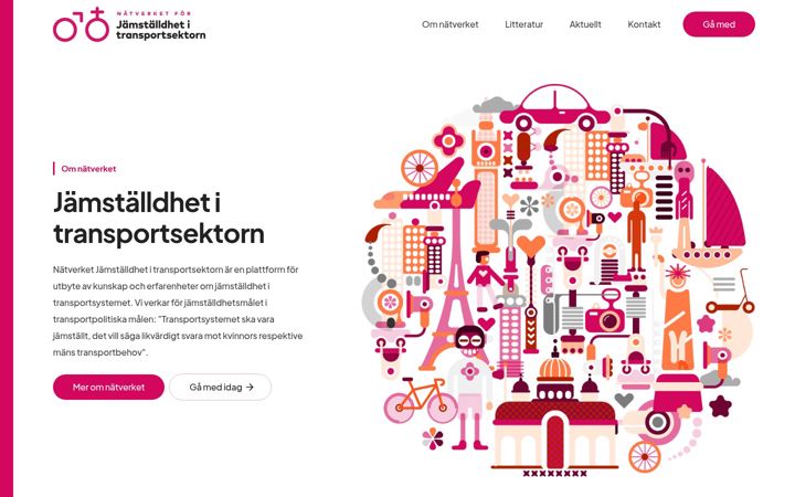 Екранна снимка на jamstalldtransport.se