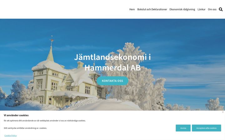 Screenshot of jamtlandsekonomi.se