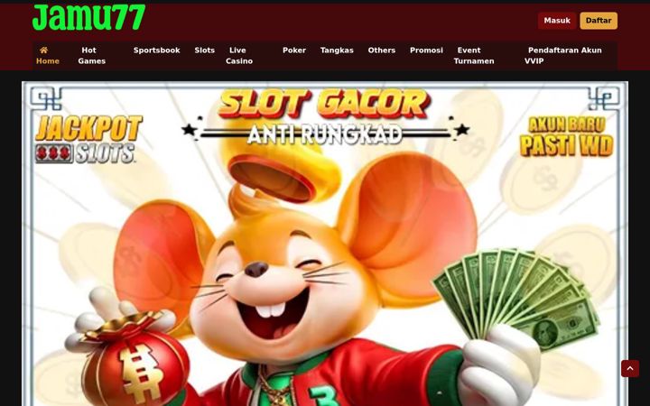 Screenshot του jamu77slot.net