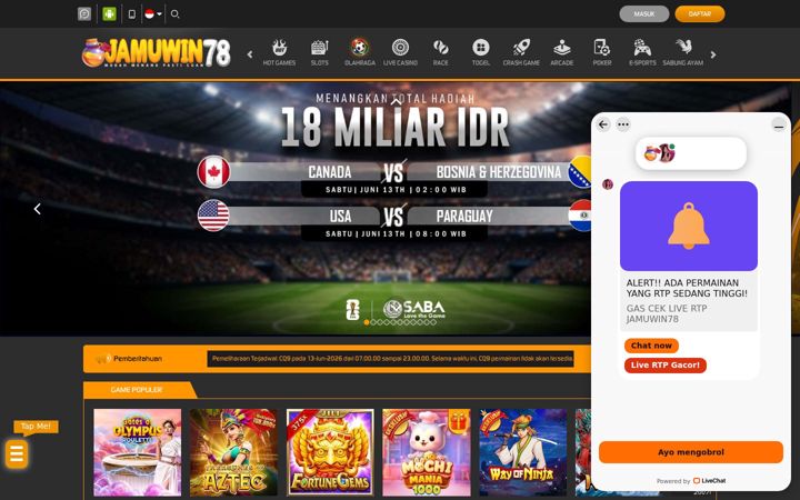 Screenshot of jamuwin78.shop