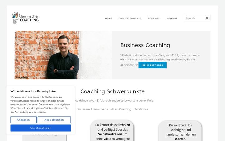 Screenshot of jan-fischer-coaching.de