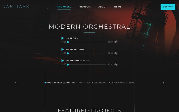 Screenshot of jan-haak.com
