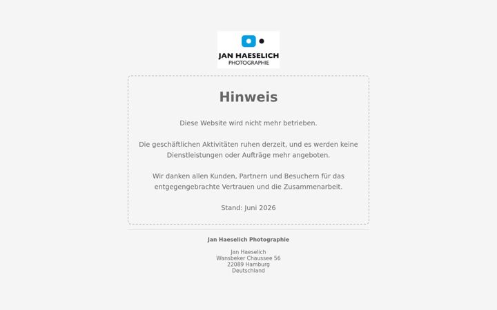 Screenshot of jan-haeselich.de