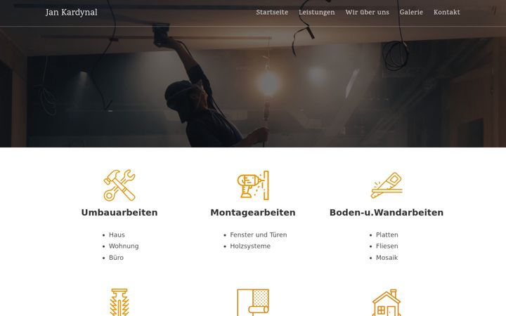 Screenshot of jan-kardynal.info