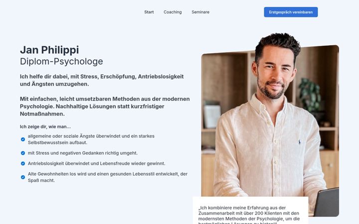 Screenshot of jan-philippi.com