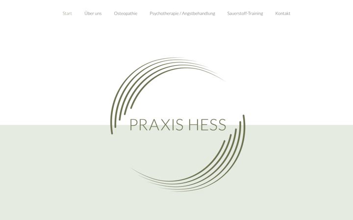 Screenshot of jana-hess.de