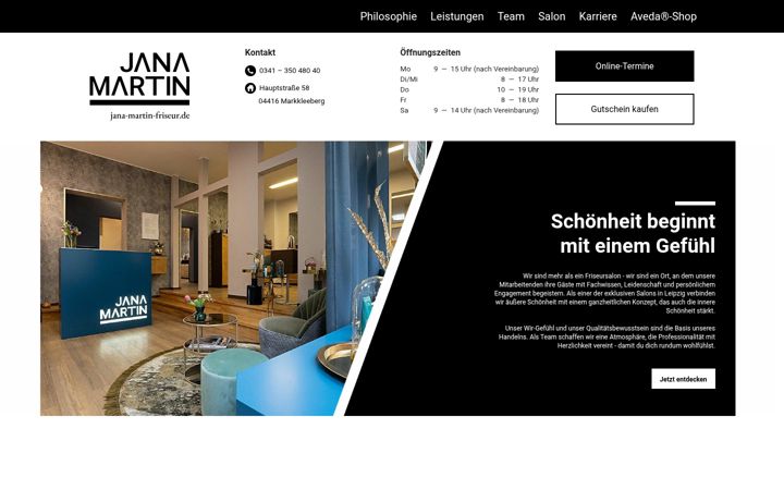 Screenshot of jana-martin-friseur.de