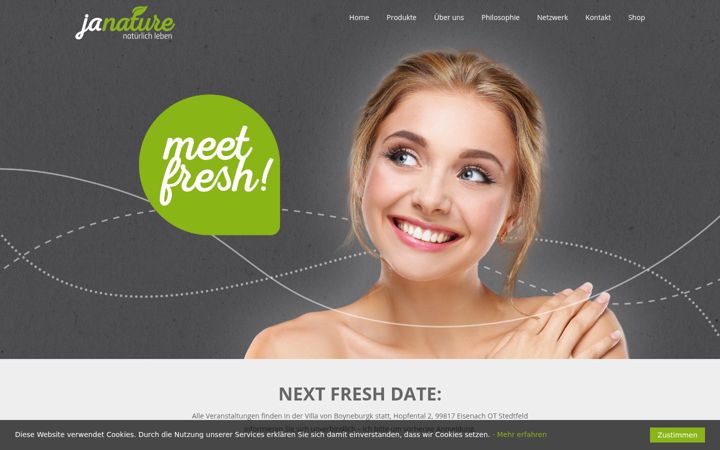 Screenshot of janature.de