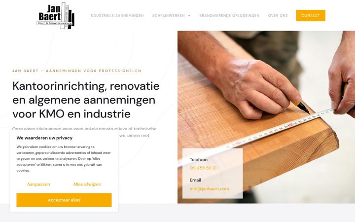 Screenshot of janbaert.com