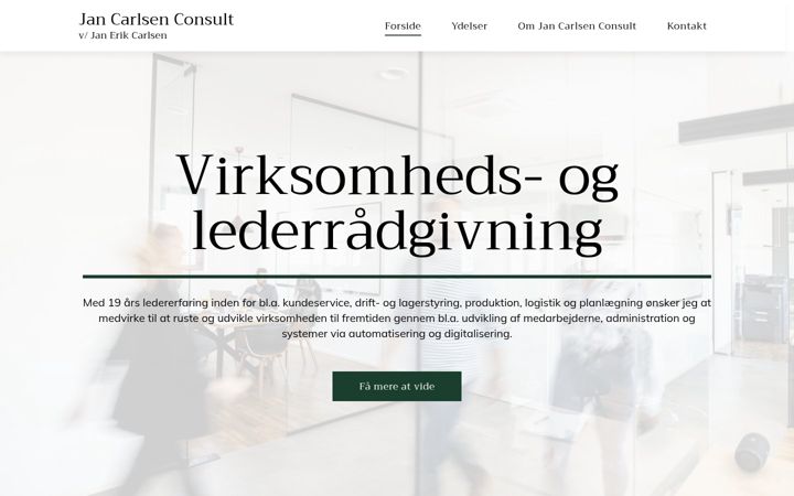 Screenshot του jancarlsen-consult.dk