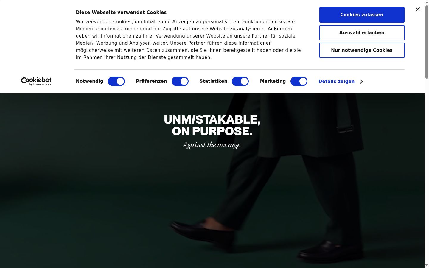 Sutikimo reklamjuostės, rodytos prieš bet kokią sąveiką, ekrano kopija
