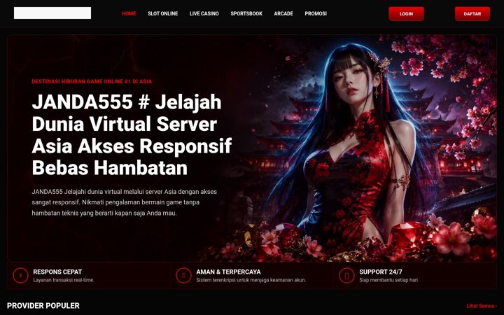 Screenshot of janda555.net