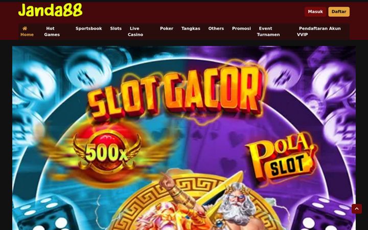 Screenshot of janda88slot.com