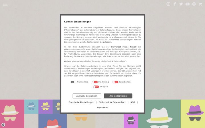 Screenshot of jandelay.de