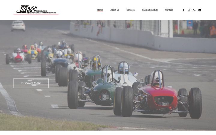 Screenshot of jandlfabricating.com