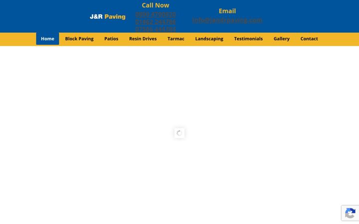Screenshot of jandrpaving.com
