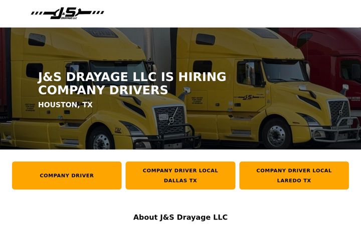 Screenshot of jandsdrayagejobs.com