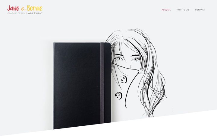 Screenshot of jane-et-bernie.fr
