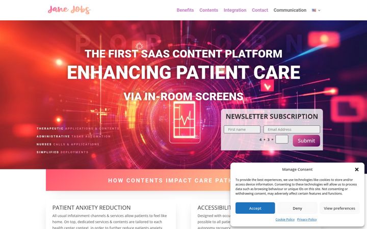 Screenshot of jane-jobs.com
