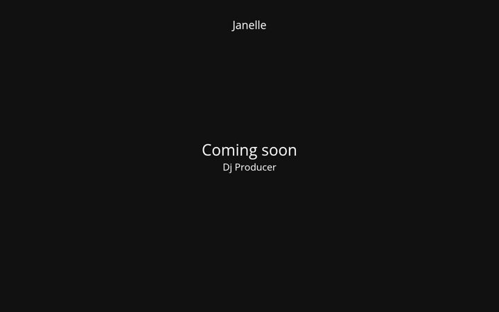 Screenshot of janelledj.com