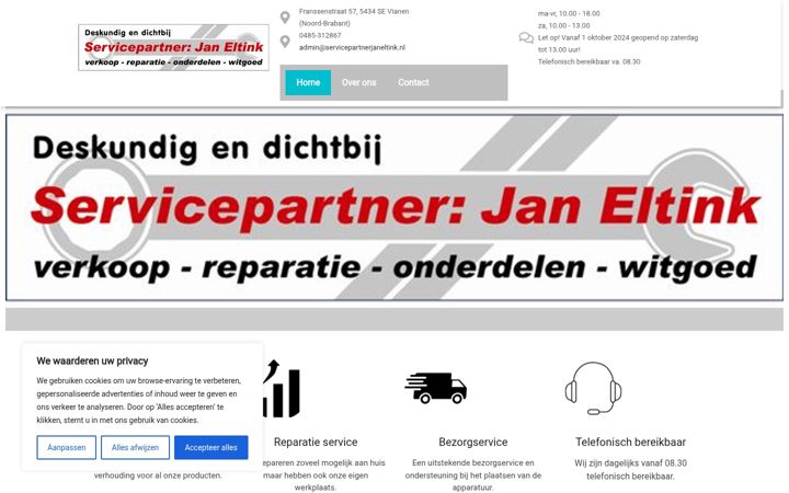 Screenshot of janeltinkvianen.nl