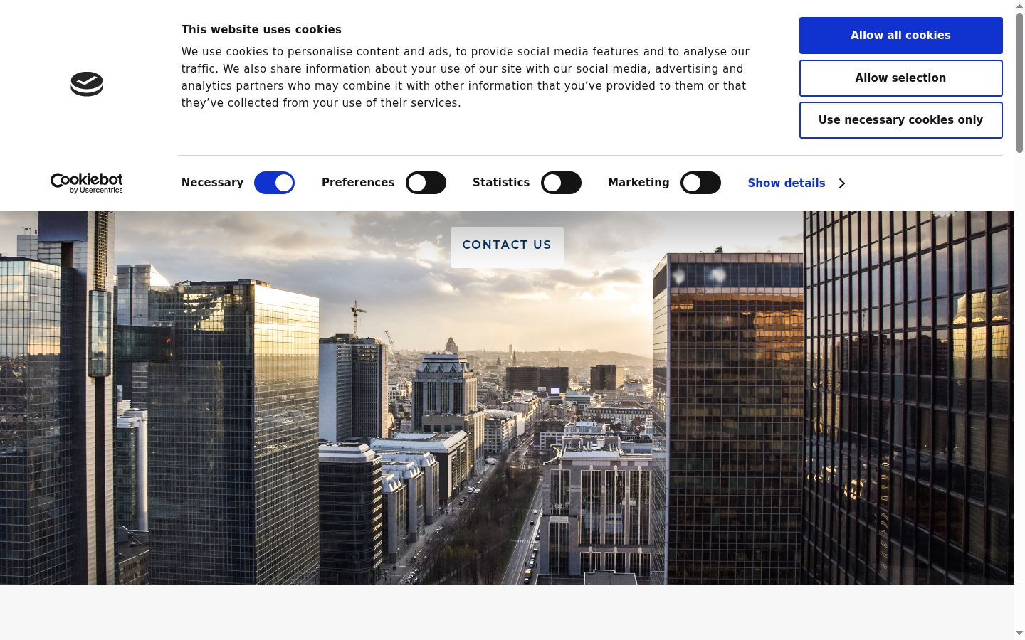 Screenshot tal-banner tal-kunsens muri qabel kwalunkwe interazzjoni