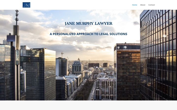 Screenshot of janemurphy.eu
