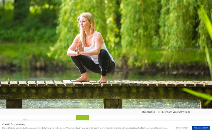 Screenshot of janette-bergmann.com