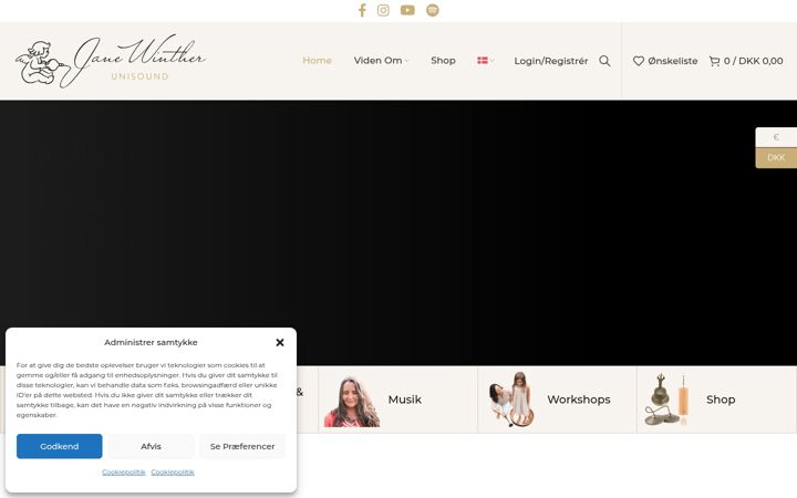 Screenshot of janewinther.com