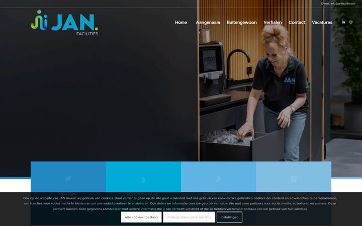 Screenshot of janfacilities.nl