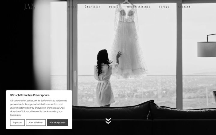 Screenshot of janfilms.de