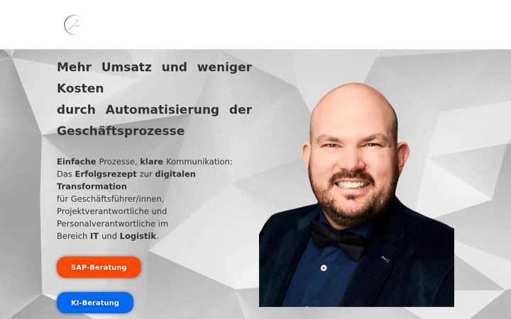Screenshot of janhoenes.de