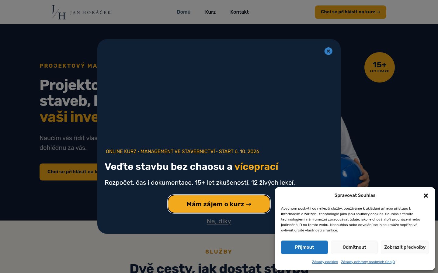 Sutikimo reklamjuostės, rodytos prieš bet kokią sąveiką, ekrano kopija